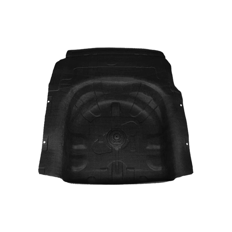 Modern series spare tire well soundproofing insulation.